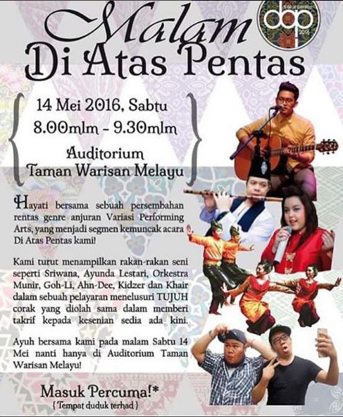 Malam Di Atas Pentas 2016